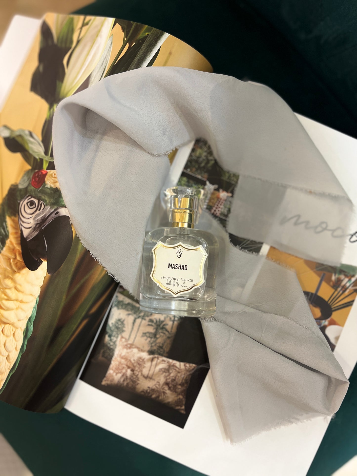 EAU DE PARFUM “MASHAD” 50ML accordo aromatico forte e legnoso