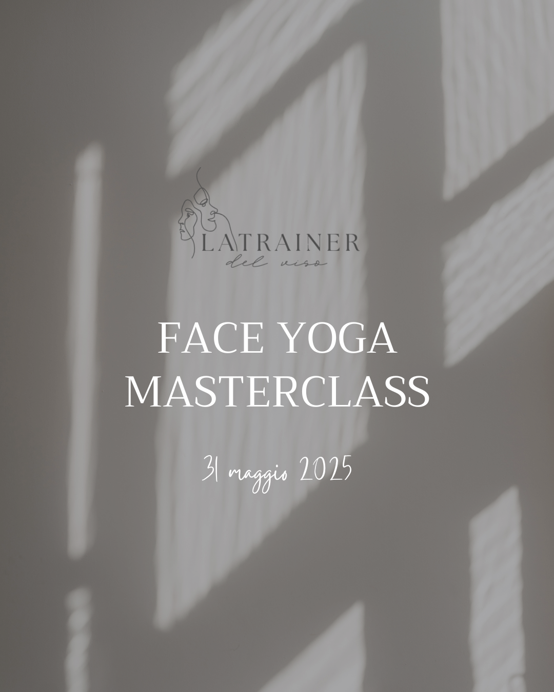 ACCONTO PREVENDITA FACEYOGA MASTERCLASS
