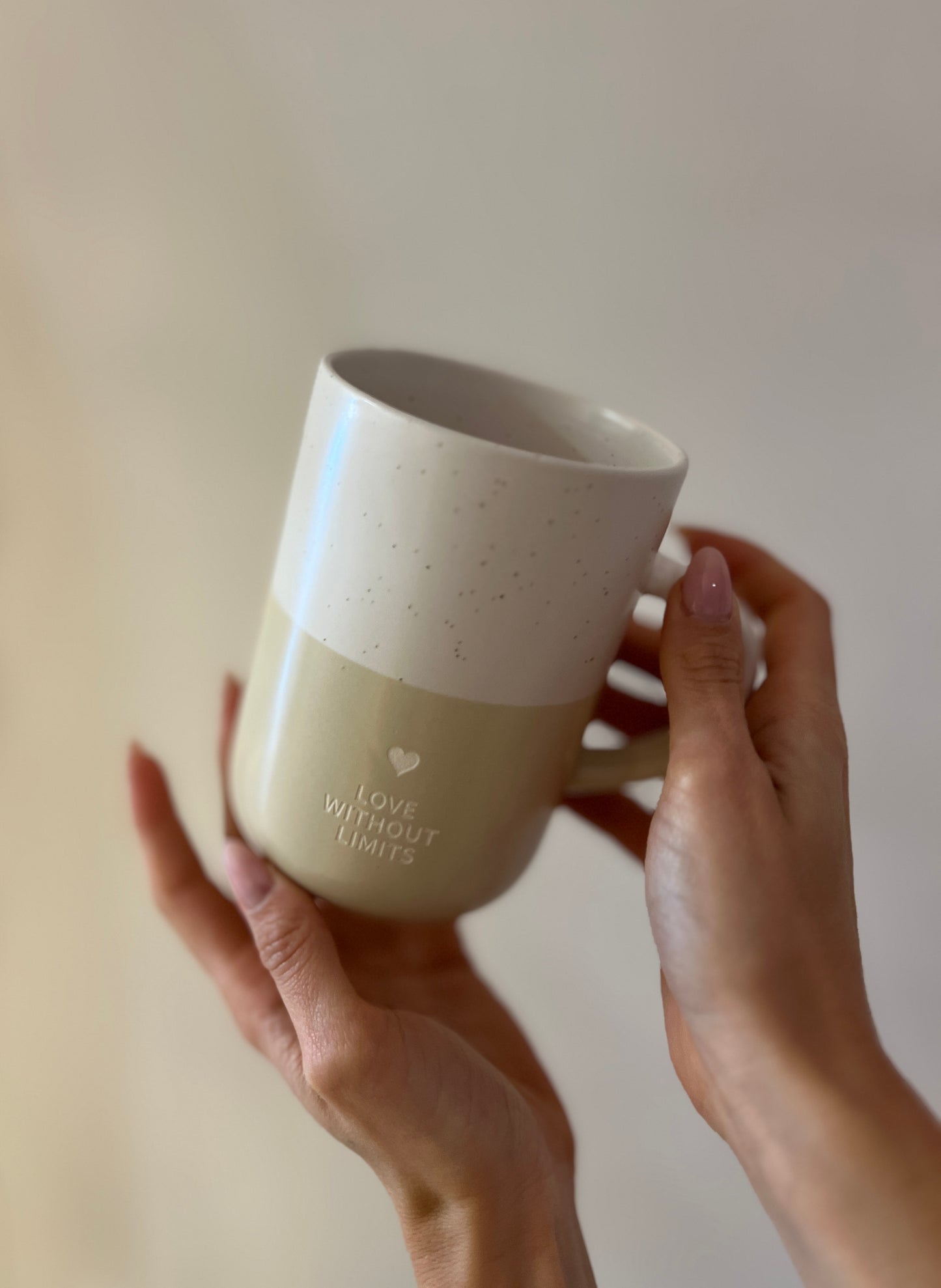 MUG “LOVE WITHOUT LIMITS” 580ML