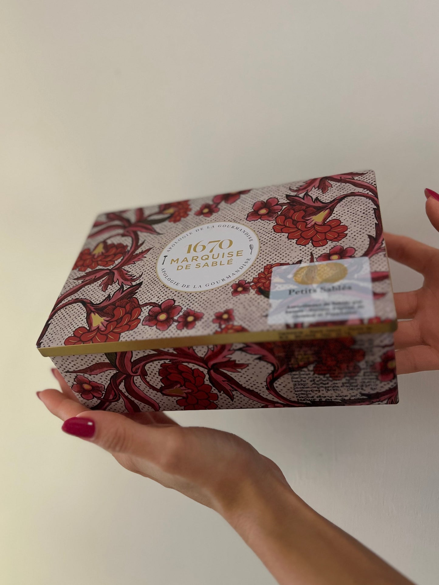 PETIT SABLé "REVERIE FLEURIE" 3 ASSORTIMENTI-SEMPLICI, LAMPONE, CARAMELLO