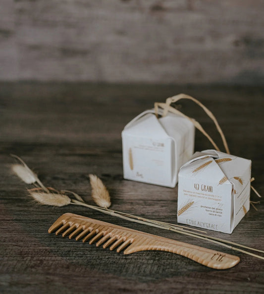 BALSAMO E MASCHERA SOLIDA 2 IN 1 PER CAPELLI SECCHI