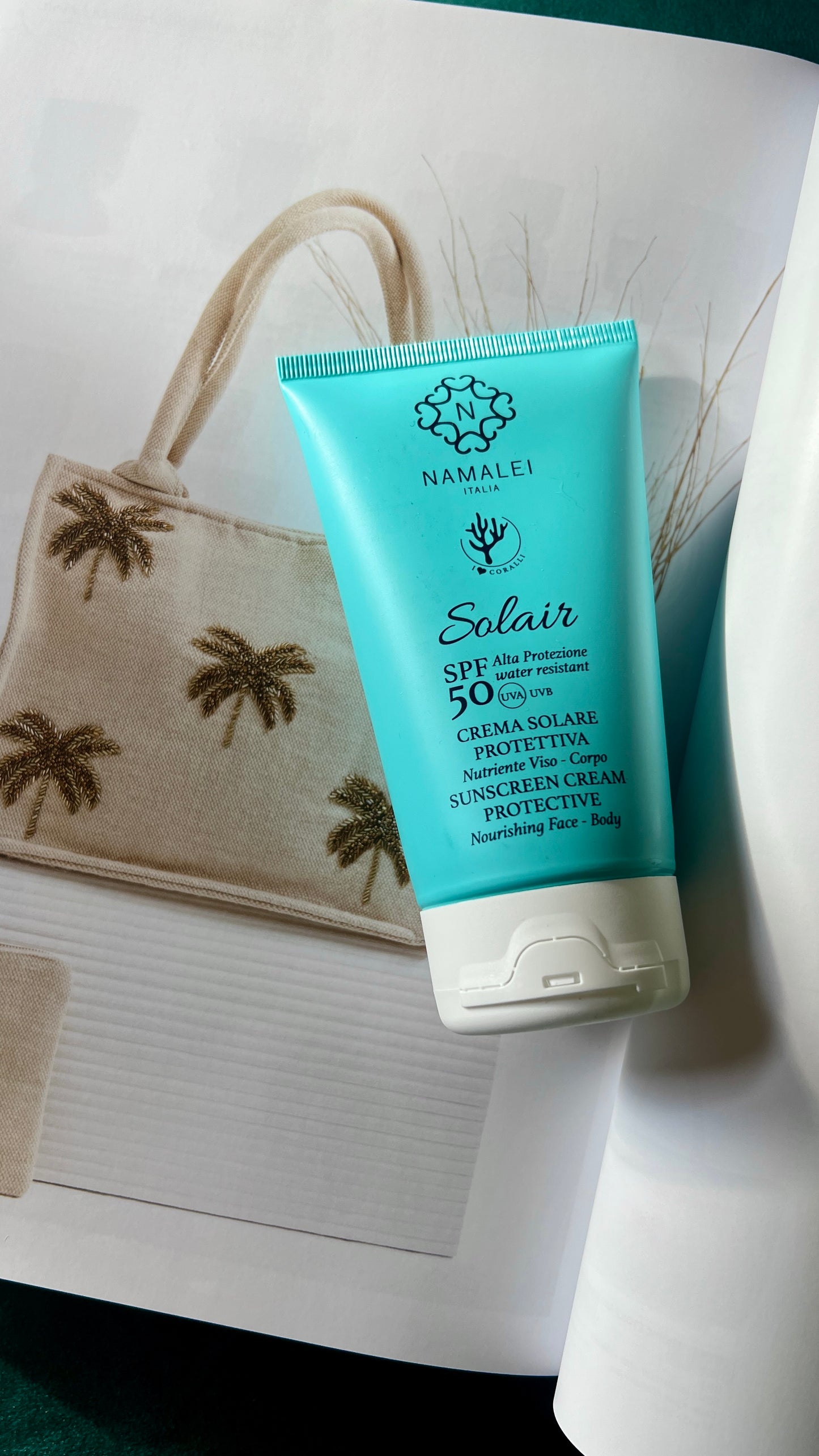 CREMA SOLARE PROTETTIVA NUTRIENTE VISO CORPO SPF 50