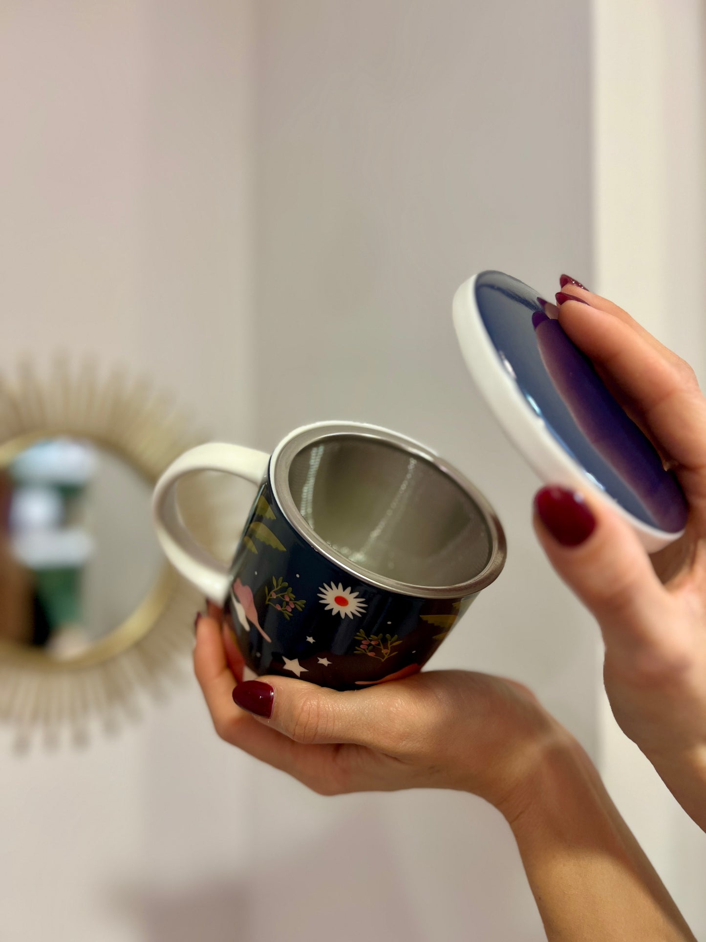 INFUSIERA TISANA ROUTINE BLU