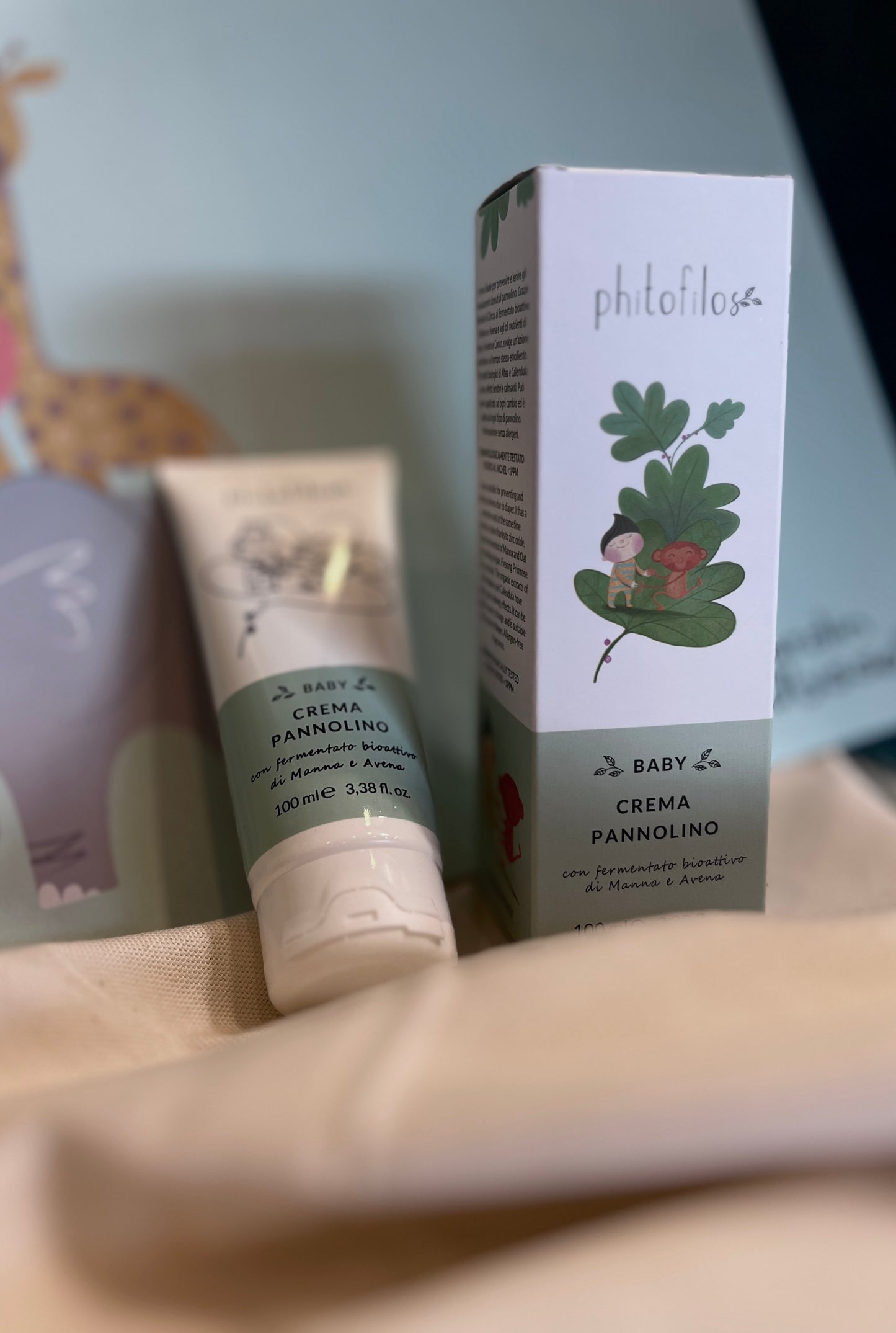 BABY CREMA PANNOLINO CON FERMENTATO BIOATTIVO DI MANNA E AVENA