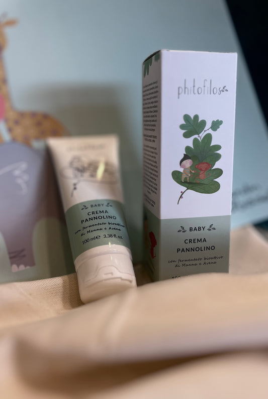BABY CREMA PANNOLINO CON FERMENTATO BIOATTIVO DI MANNA E AVENA