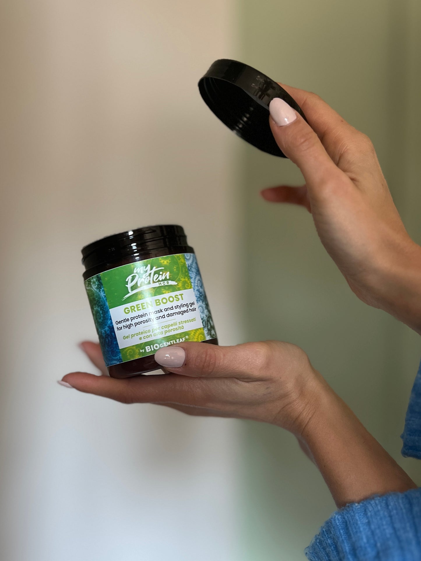 GREEN BOOST - MASCHERA PROTEICA CAPELLI STRESSATI