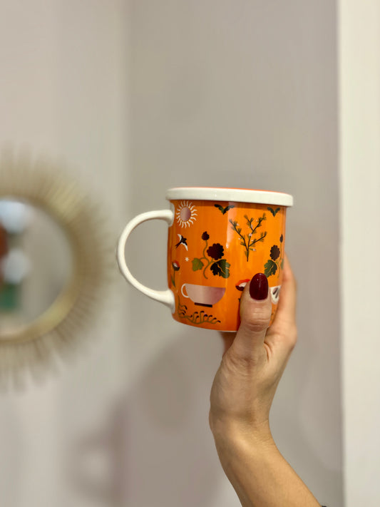 INFUSIERA TISANA ROUTINE ARANCIONE