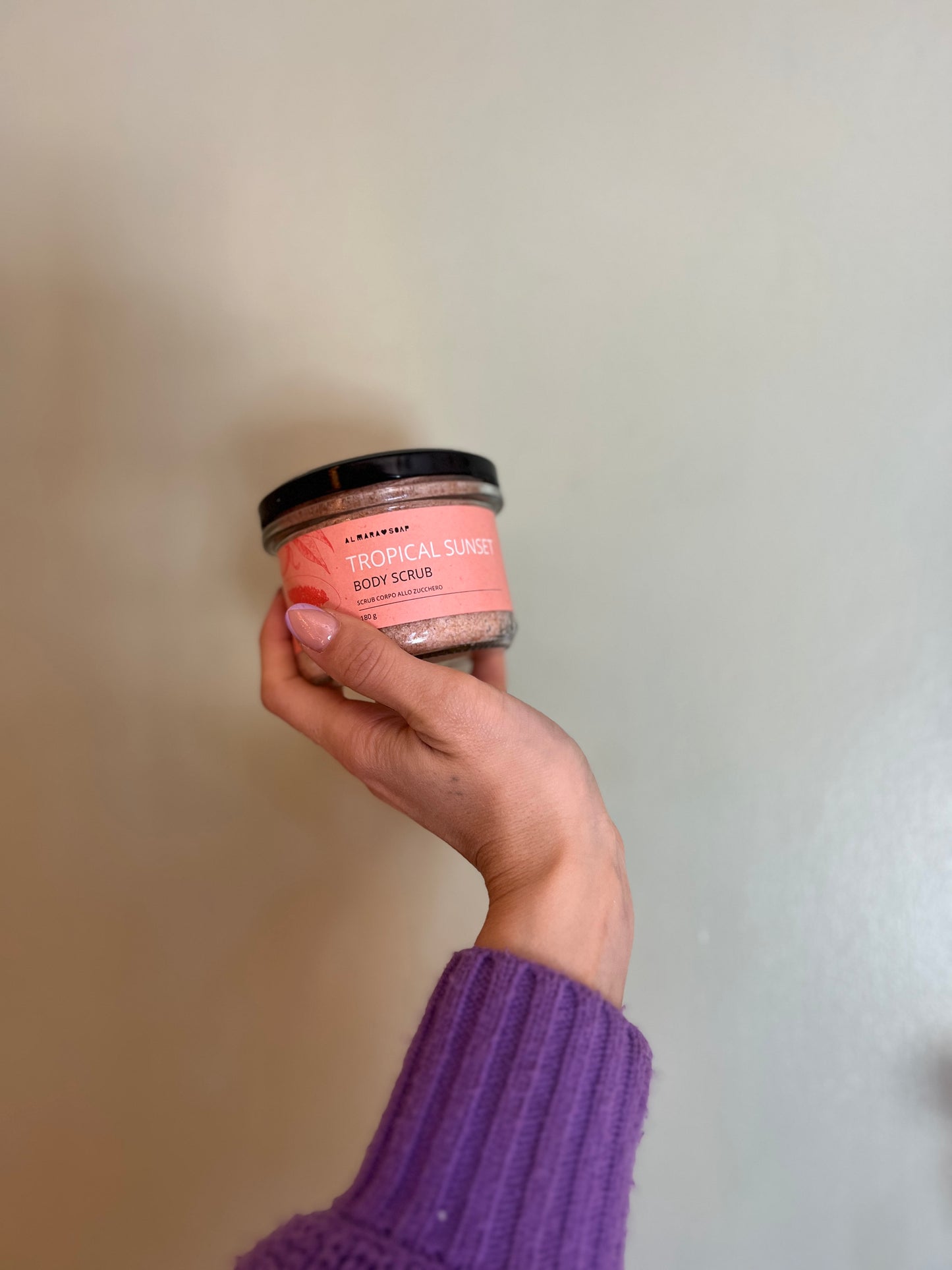 SCRUB CORPO TROPICAL SUNSET