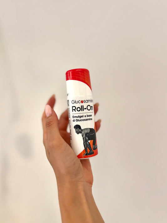 ROLL-ON GLUCOSAMINA effetto caldo/freddo per muscoli e articolazioni