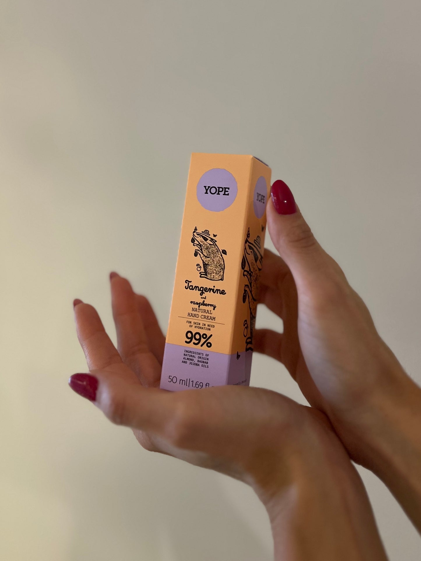 CREMA MANI MANDARINO E LAMPONE 50 ML