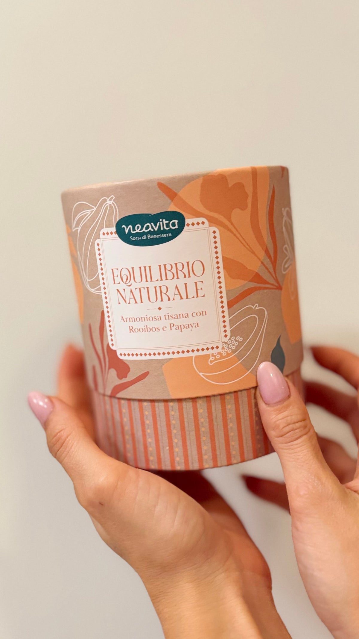 EQUILIBRIO NATURALE, tisana armoniosa con rooibos e papaya, 12 filtroscrigno