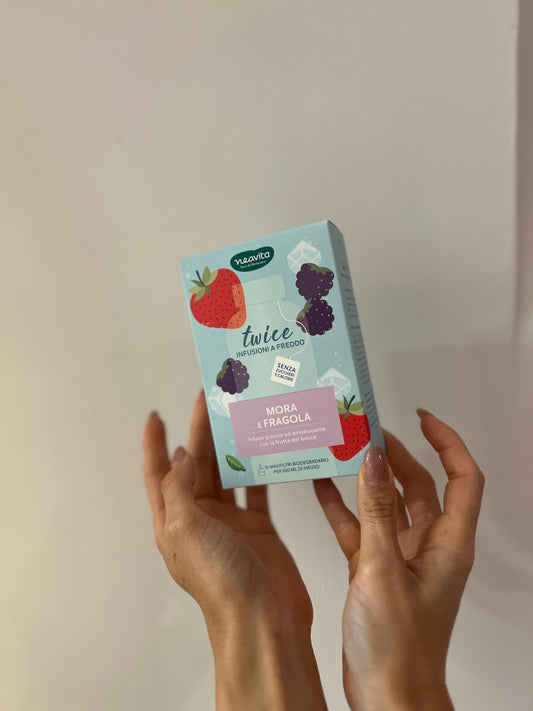 INFUSIONI A FREDDO “Mora & Fragola”
