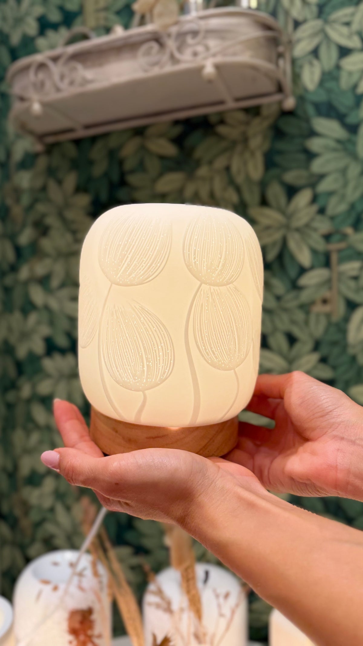 LAMPADA DIFFUSORE IN CERAMICA, Tulipa