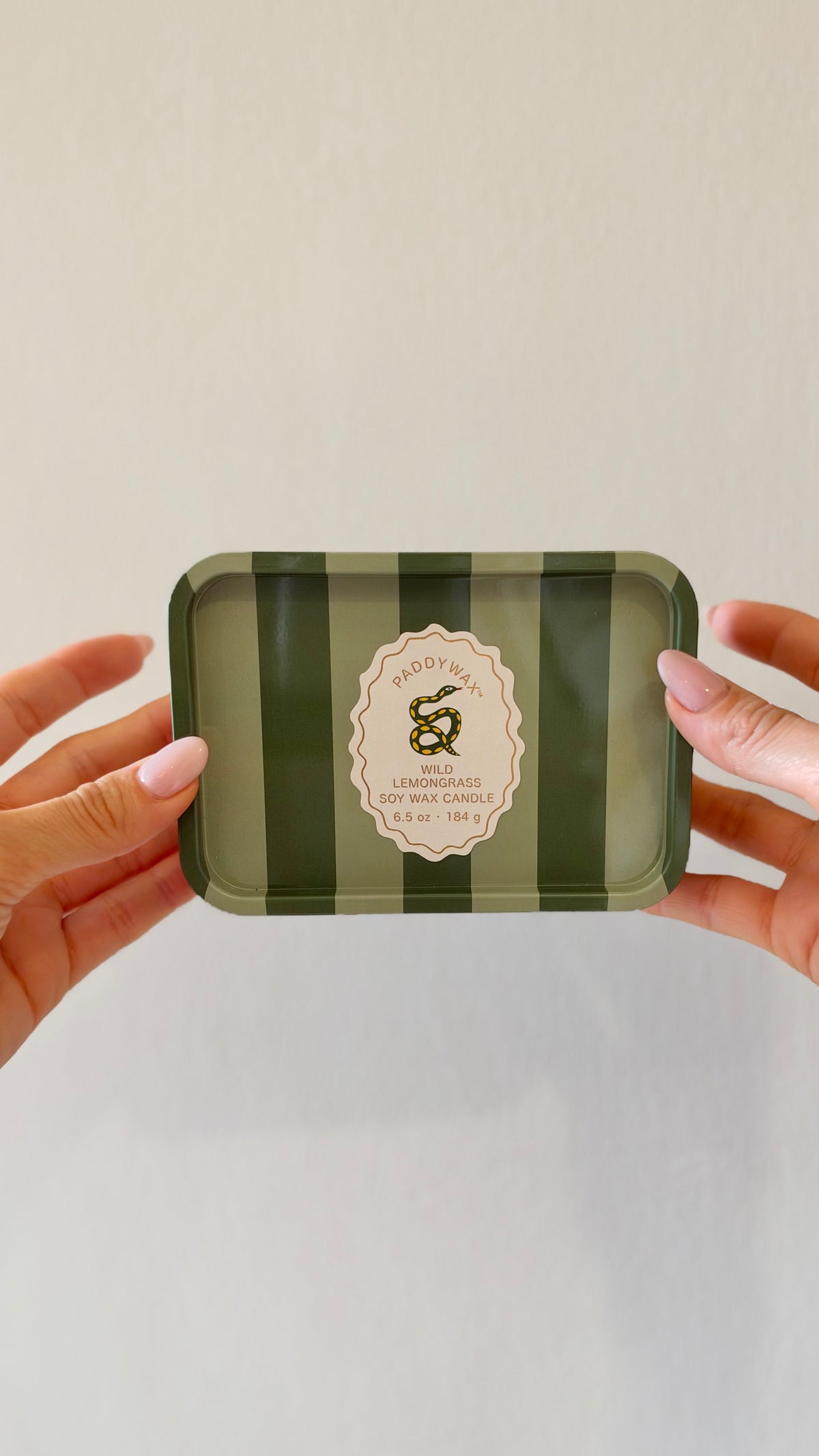 CANDELA ILLUSTRATA SNAKE TIN , Wild Lemongrass
