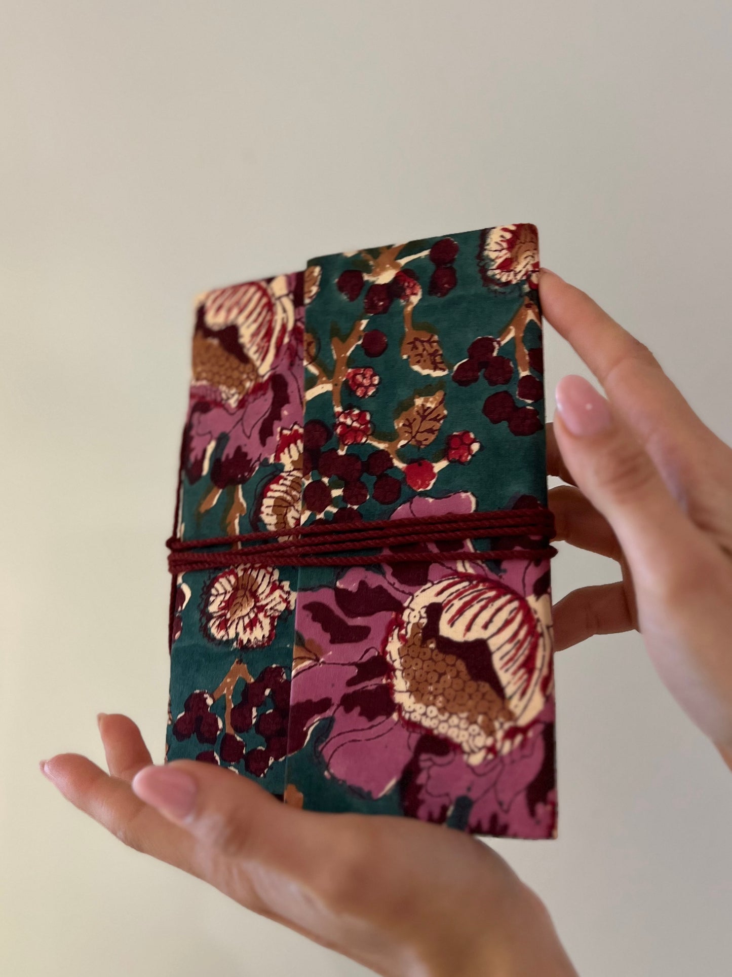 TACCUINO IN TESSUTO COTONE N.1