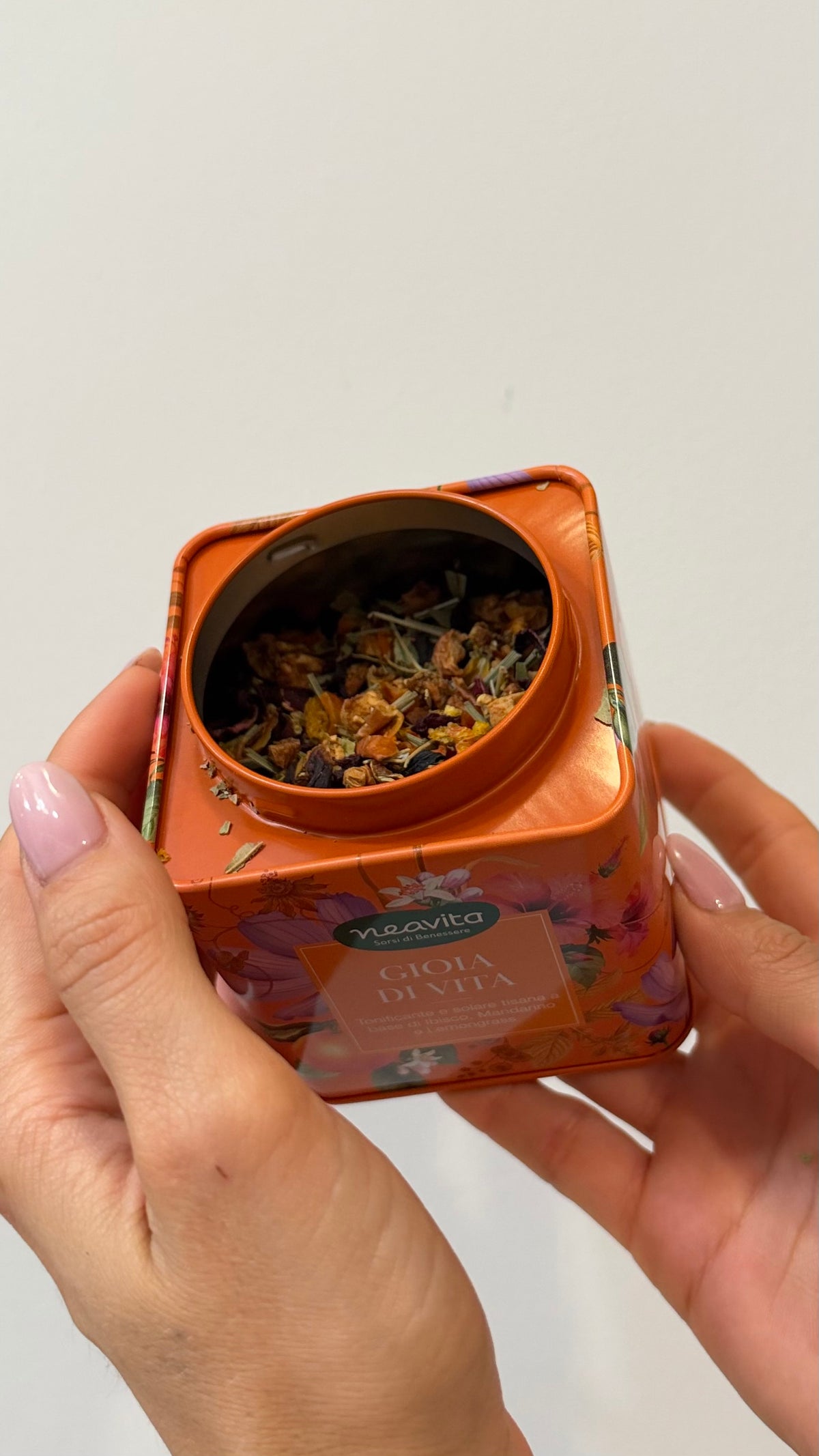 BARATTOLINO IN LATTA GIOIA DI VITA, infuso ibisco, lemongrass e mandarino
