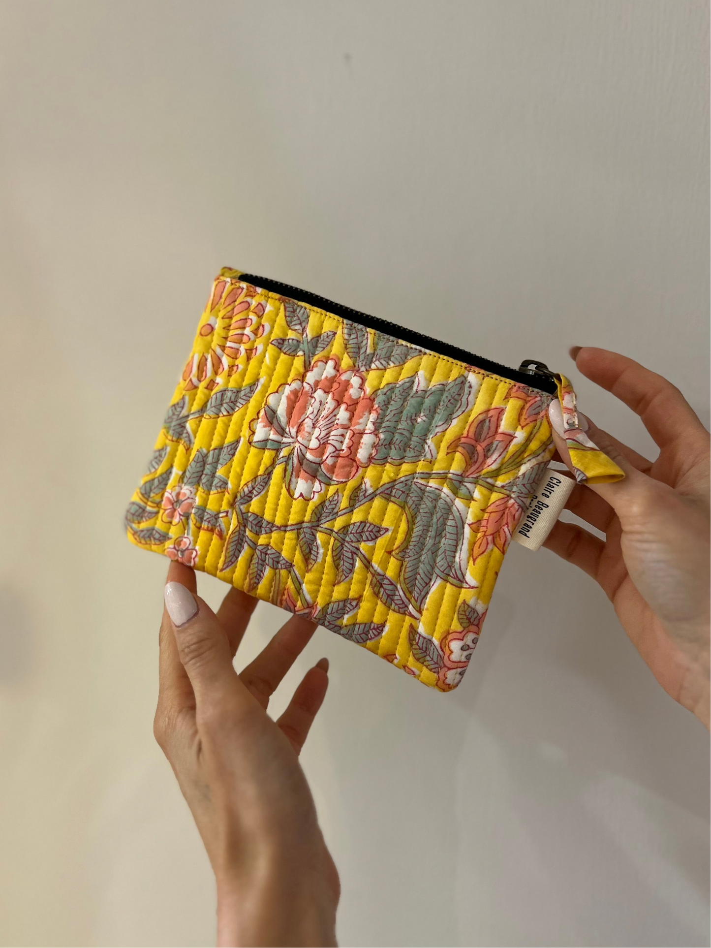 POCHETTE EN COTON “YELLOW”