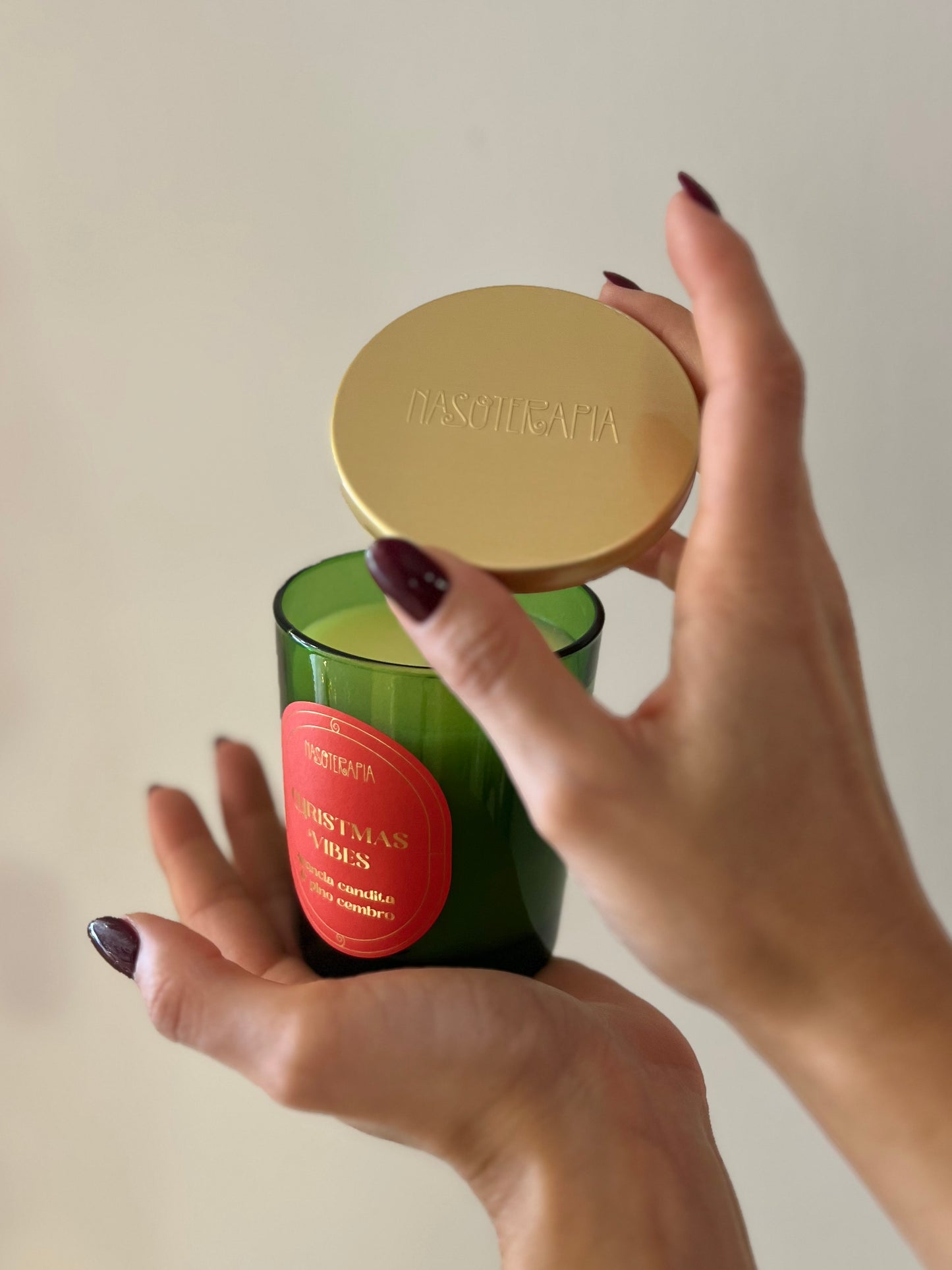 CANDELA IN CERA VEGETALE CHRISTMAS VIBES