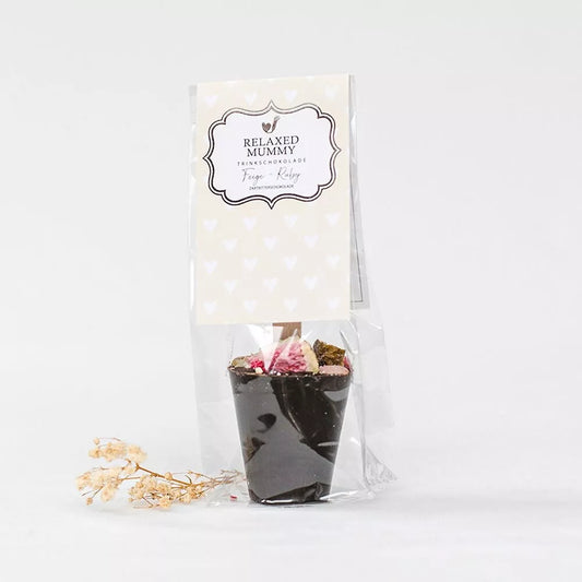 CIOCCOLATA DA BERE FONDENTE E FICO "RELAXED MUMMY"