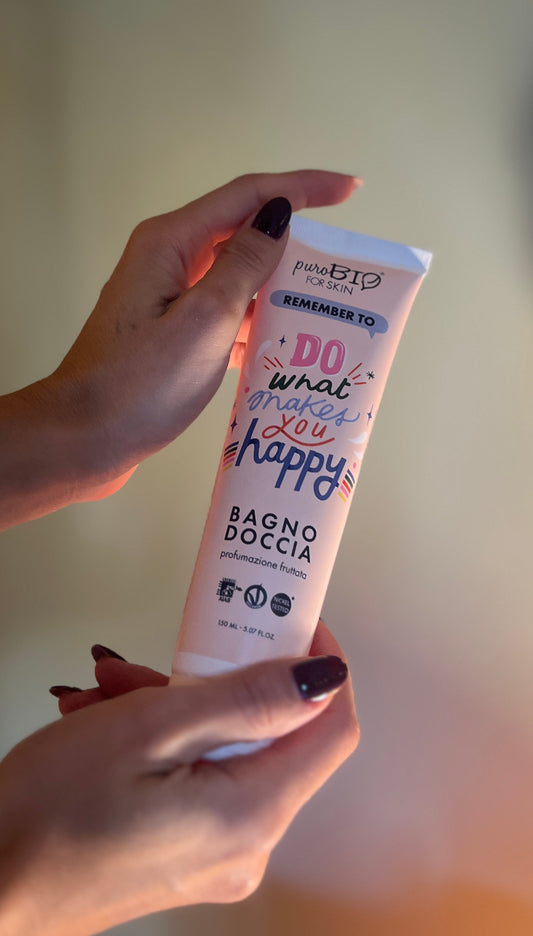 BAGNODOCCIA “DO WHAT MAKES YOU HAPPY”