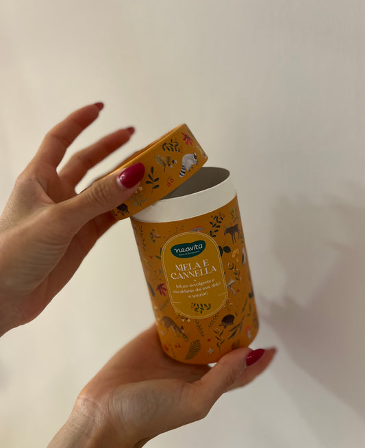 SCATOLA CILINDRO-MELA E CANNELLA 10 FILTROSCRIGNO