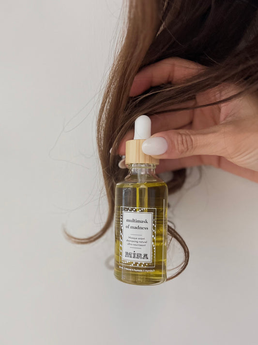 MASCHERA PRE-SHAMPOO CAPELLI DANNEGGIATI e CRESPI "Multimask of madness"