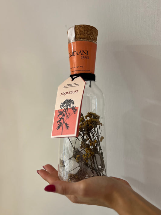 PREPARATO PER LIQUORE “ARQUEBUSE” VASO IN VETRO