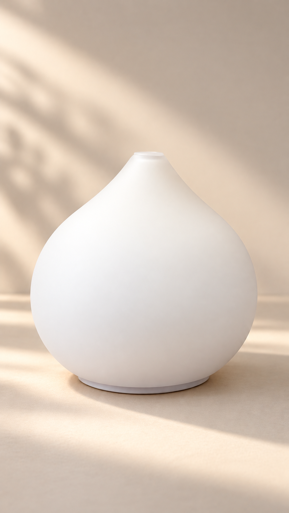 LAMPADA DIFFUSORE ULTRASUONI IN VETRI OPACO, Drop