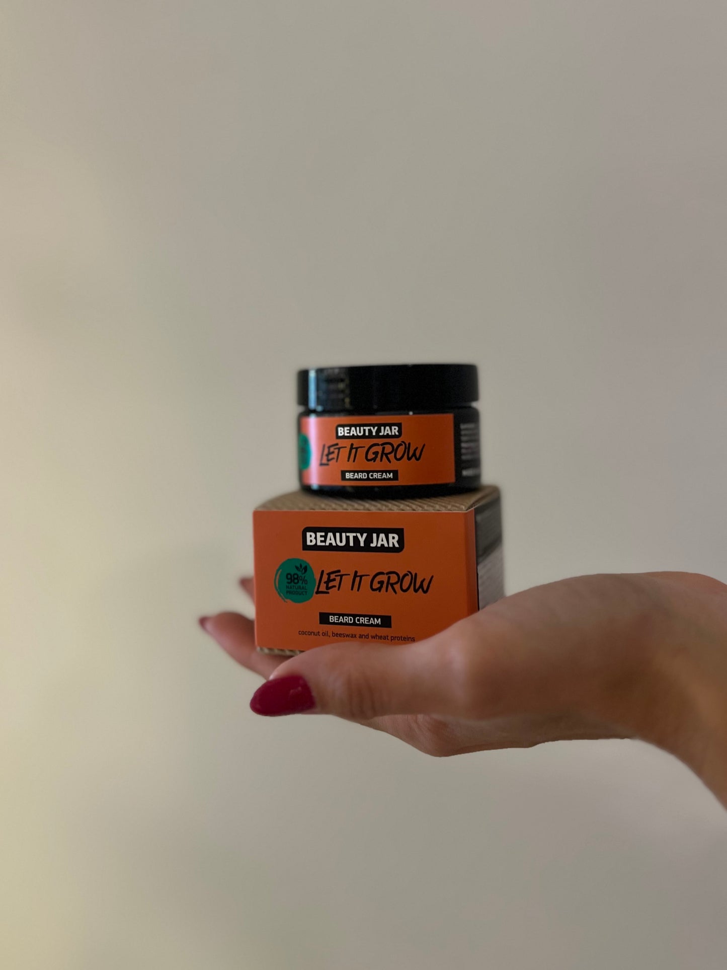 CREMA DA BARBA LEGGERA, LET IT GROW