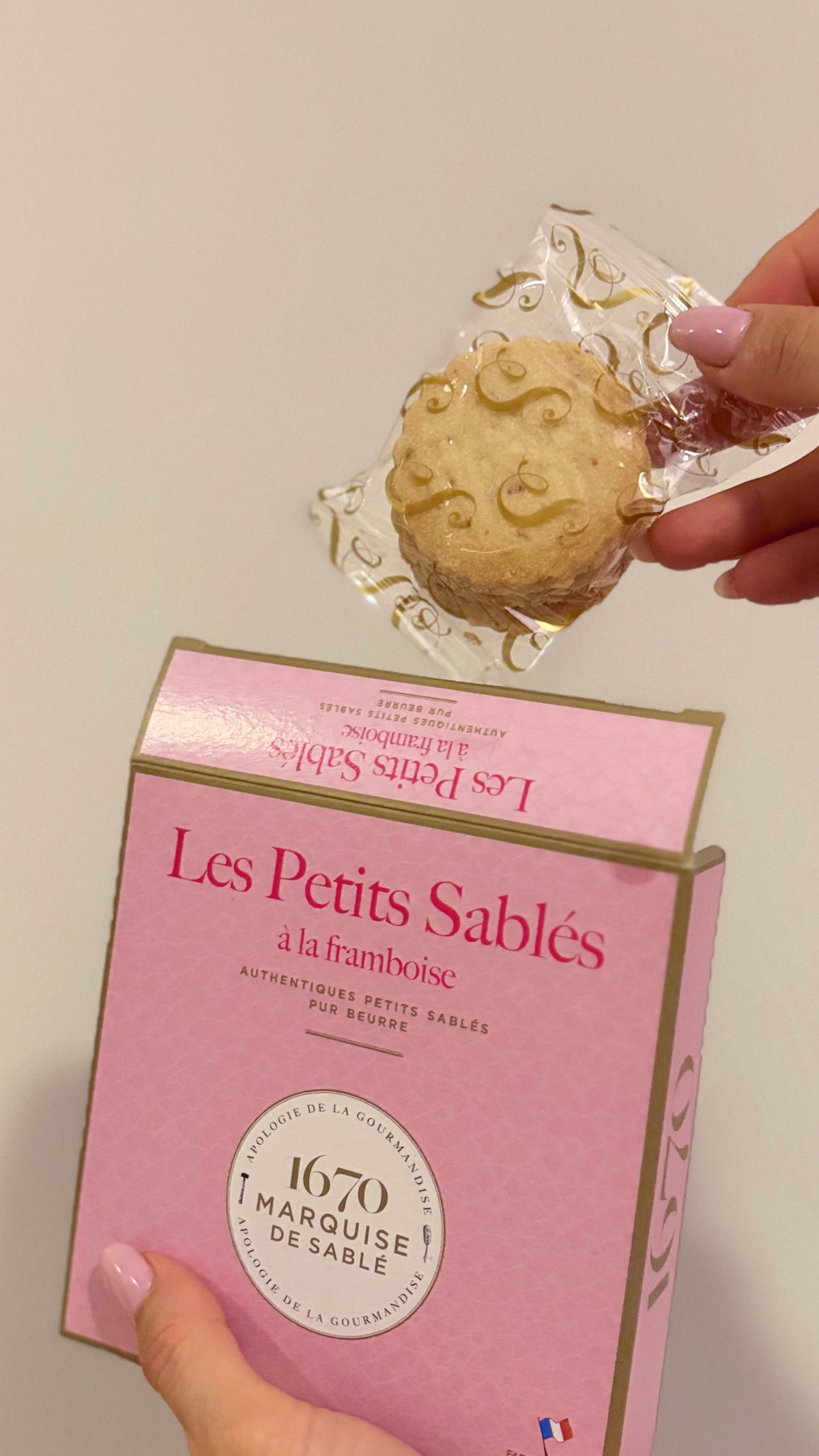 BISCUIT SABLE', Framboise, 100gr