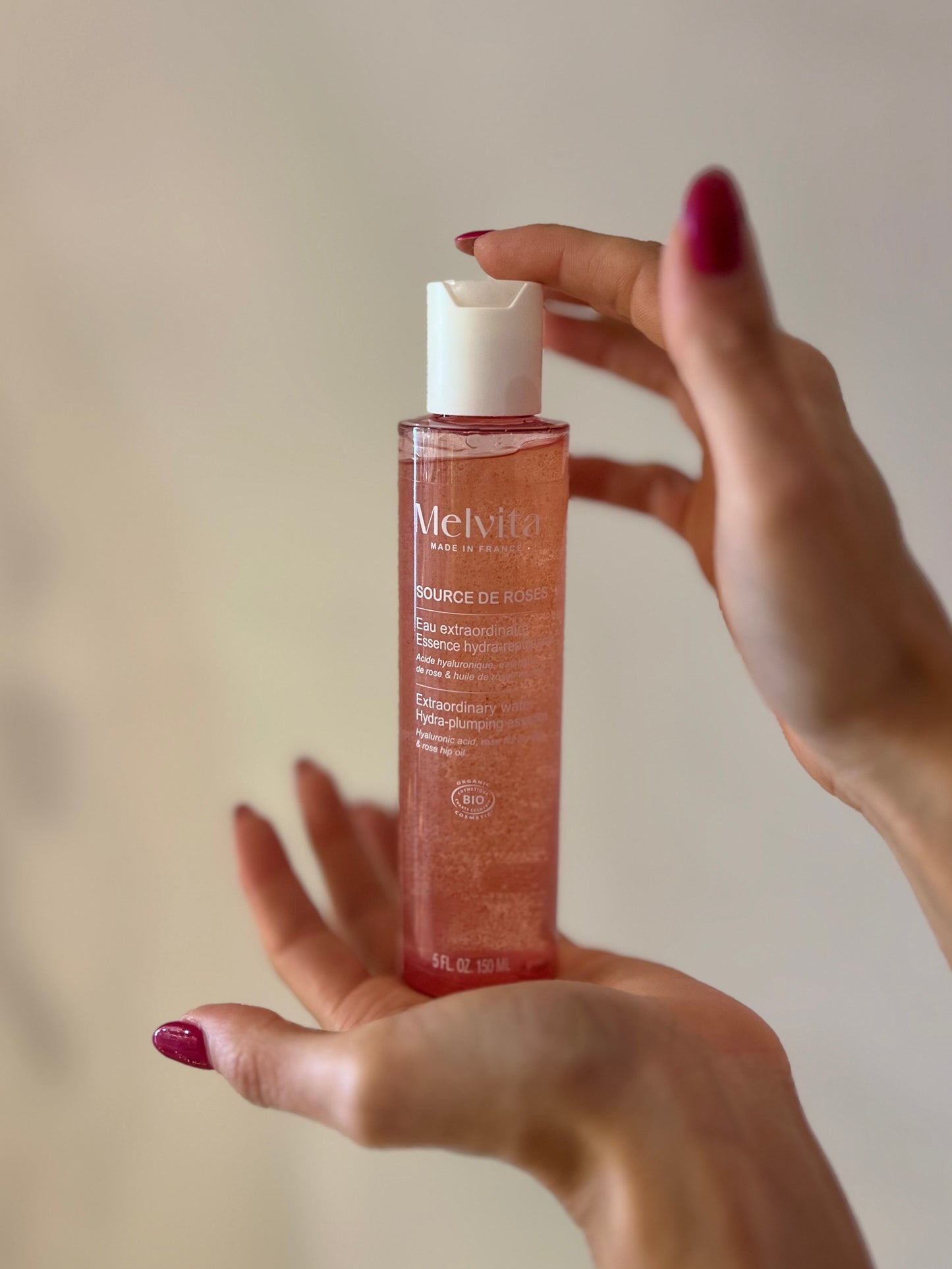 ESSENZA IDRO-RIMPOLPANTE ALL'ACIDO IALURONICO "SOURCE DE ROSES"