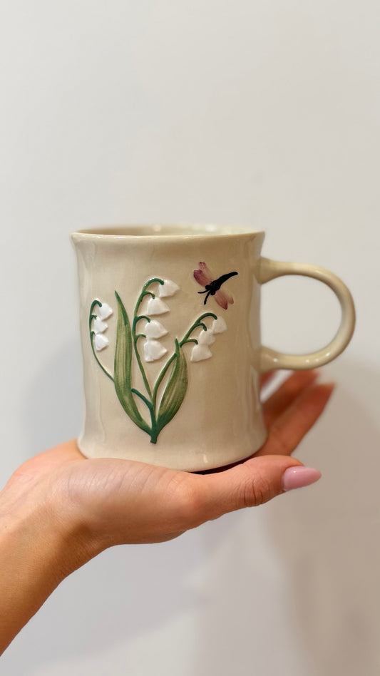 TAZZA IN CERAMICA, Danza Lucente