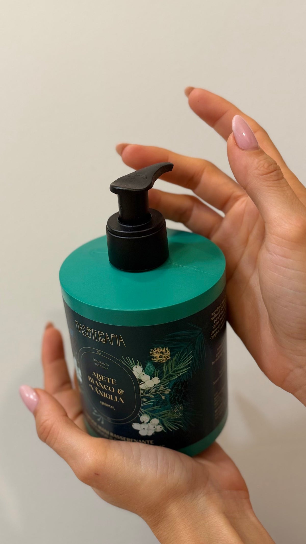 SAPONE MANI Abete bianco & Vaniglia 500ml