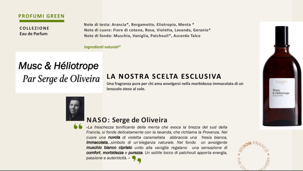 MUSC & HÉLIOTROPE Eau de Parfum