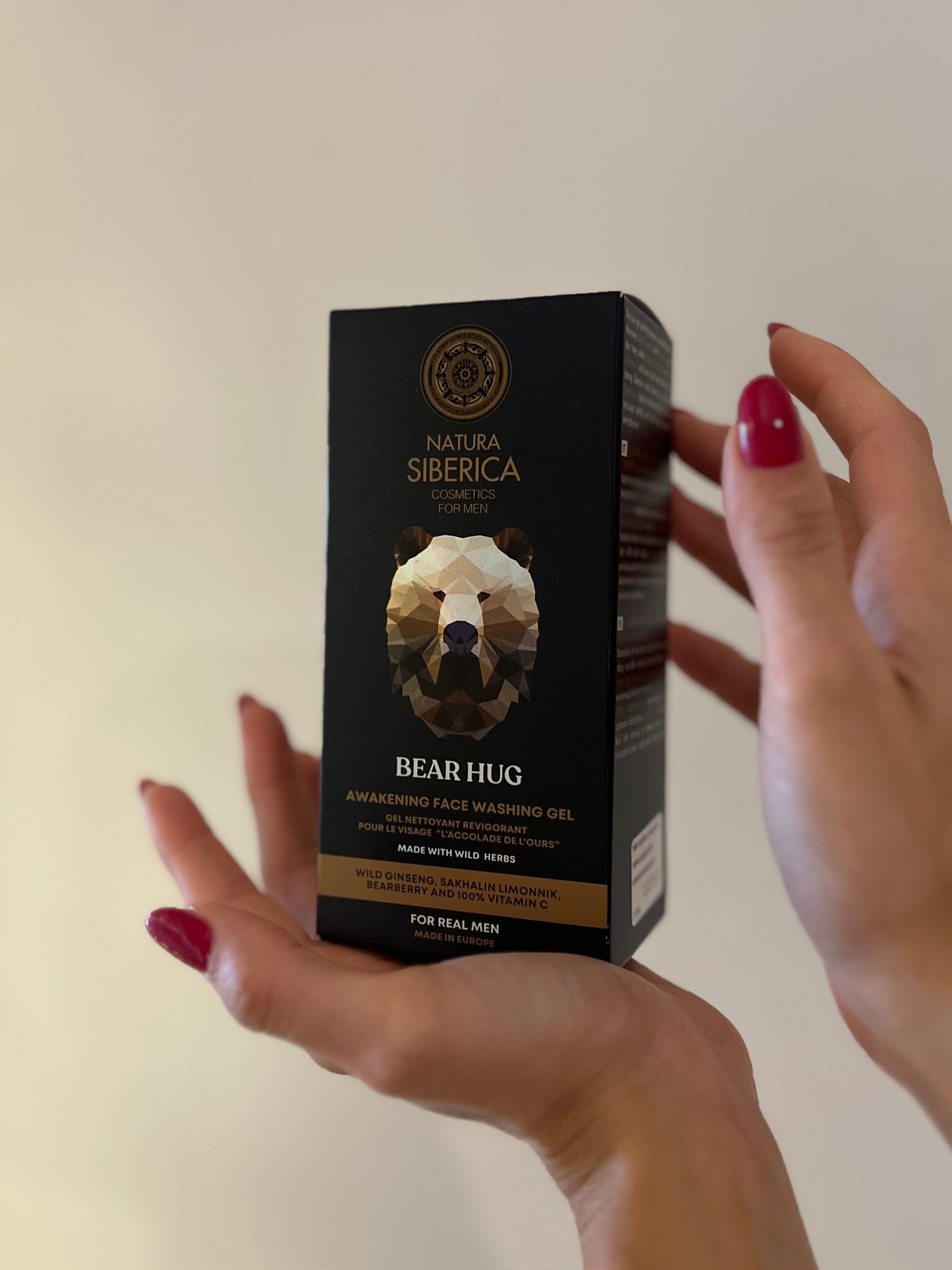 GEL DETERGENTE VISO UOMO BEAR HUG