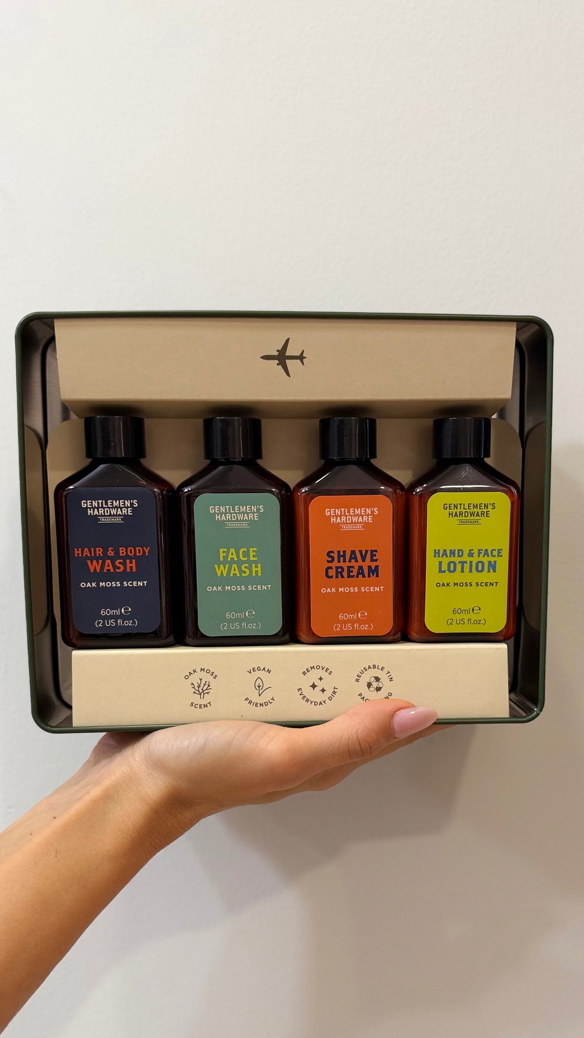 TRAVEL READY KIT PER UOMO
