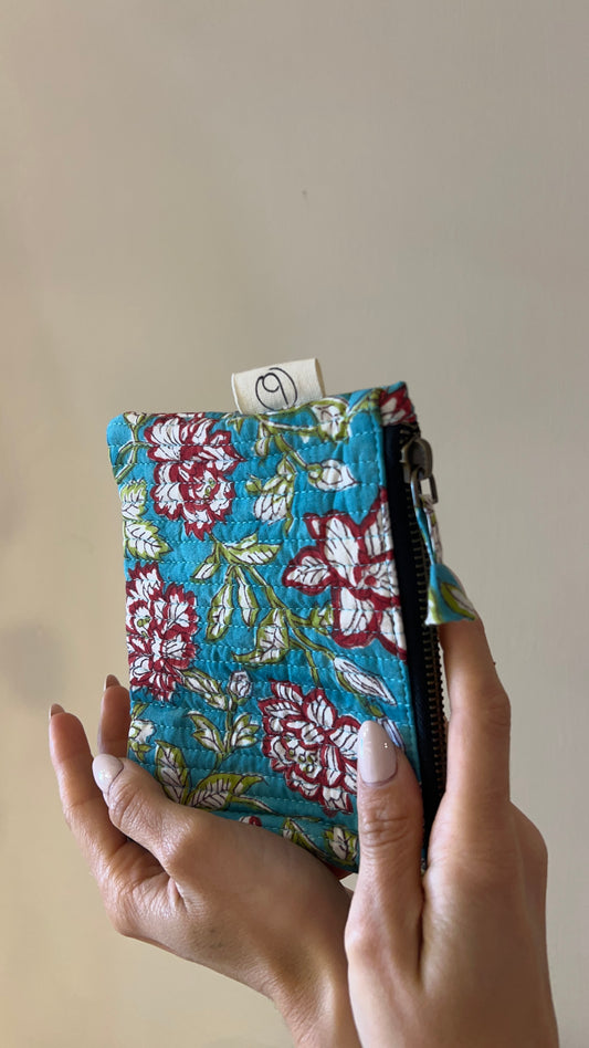 POCHETTE EN COTON “LIGHT BLUE”