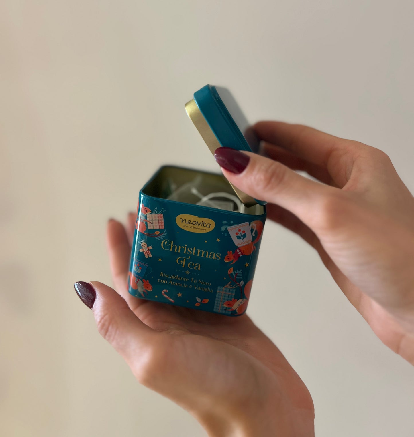 BARATTOLINO CADDY VERDE "CHRISTMAS TEA"