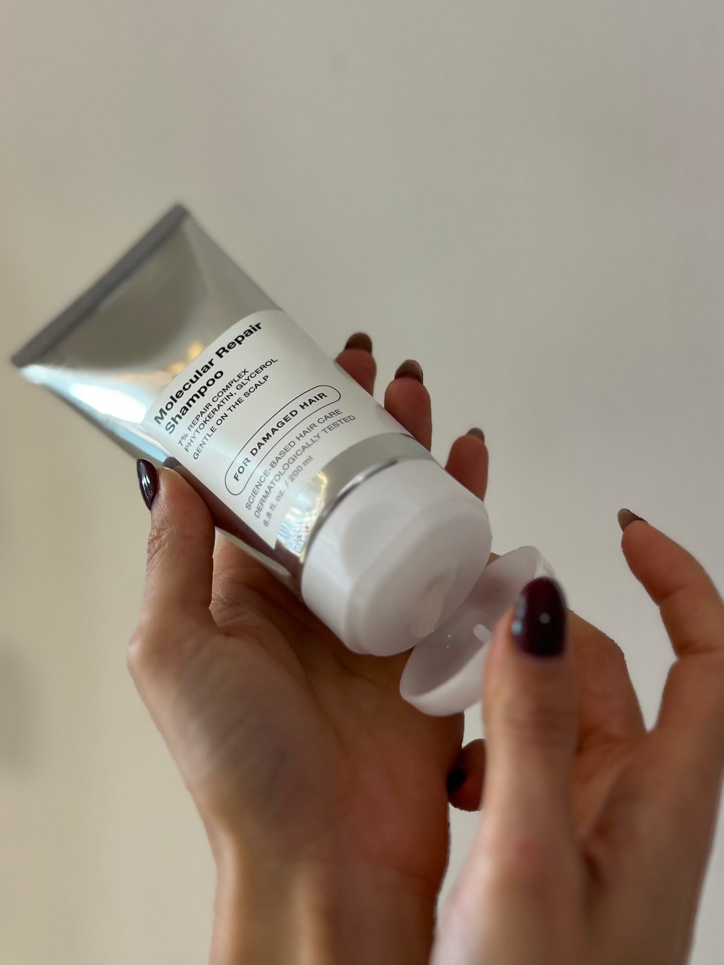 MOLECULAR REPAIR SHAMPOO, shampoo riparatore con fitocheratina, collagene e peptidi