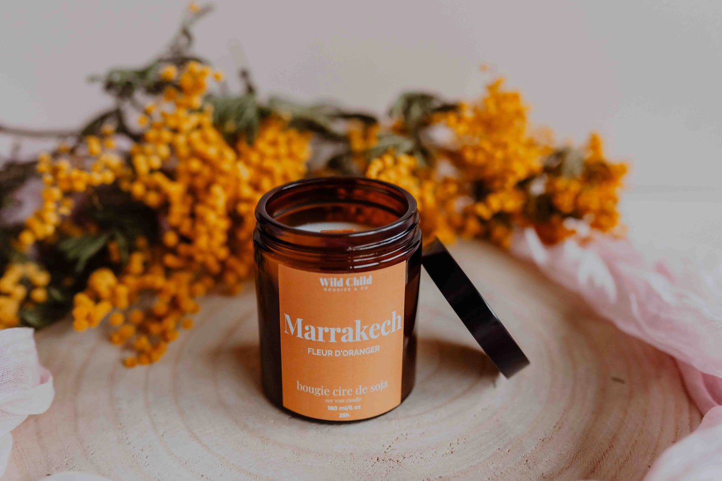 CANDELA IN CERA DI SOIA "MARRAKECH"