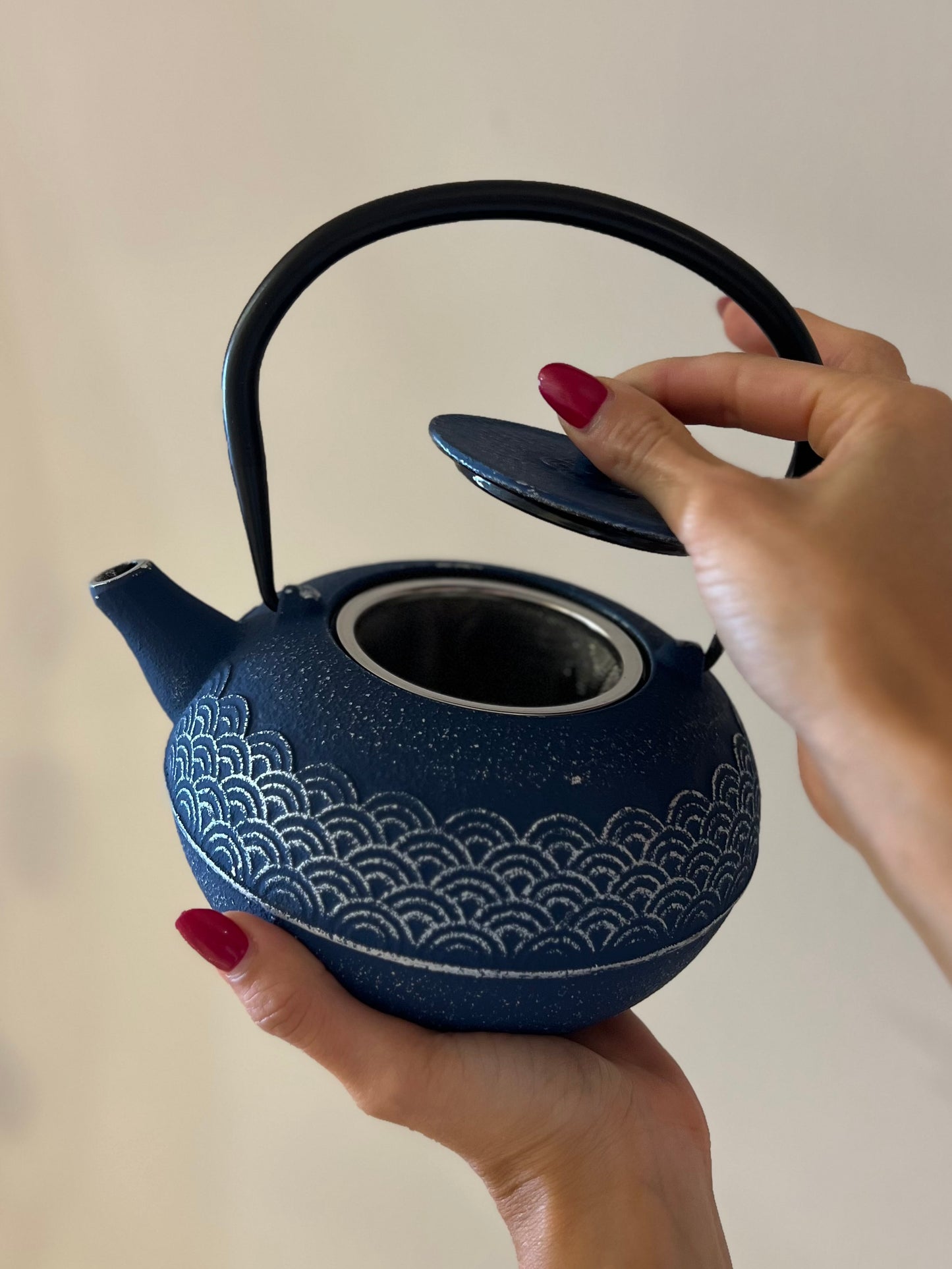 TEIERA IN GHISA NAMI BLU NOTTE 1200ml