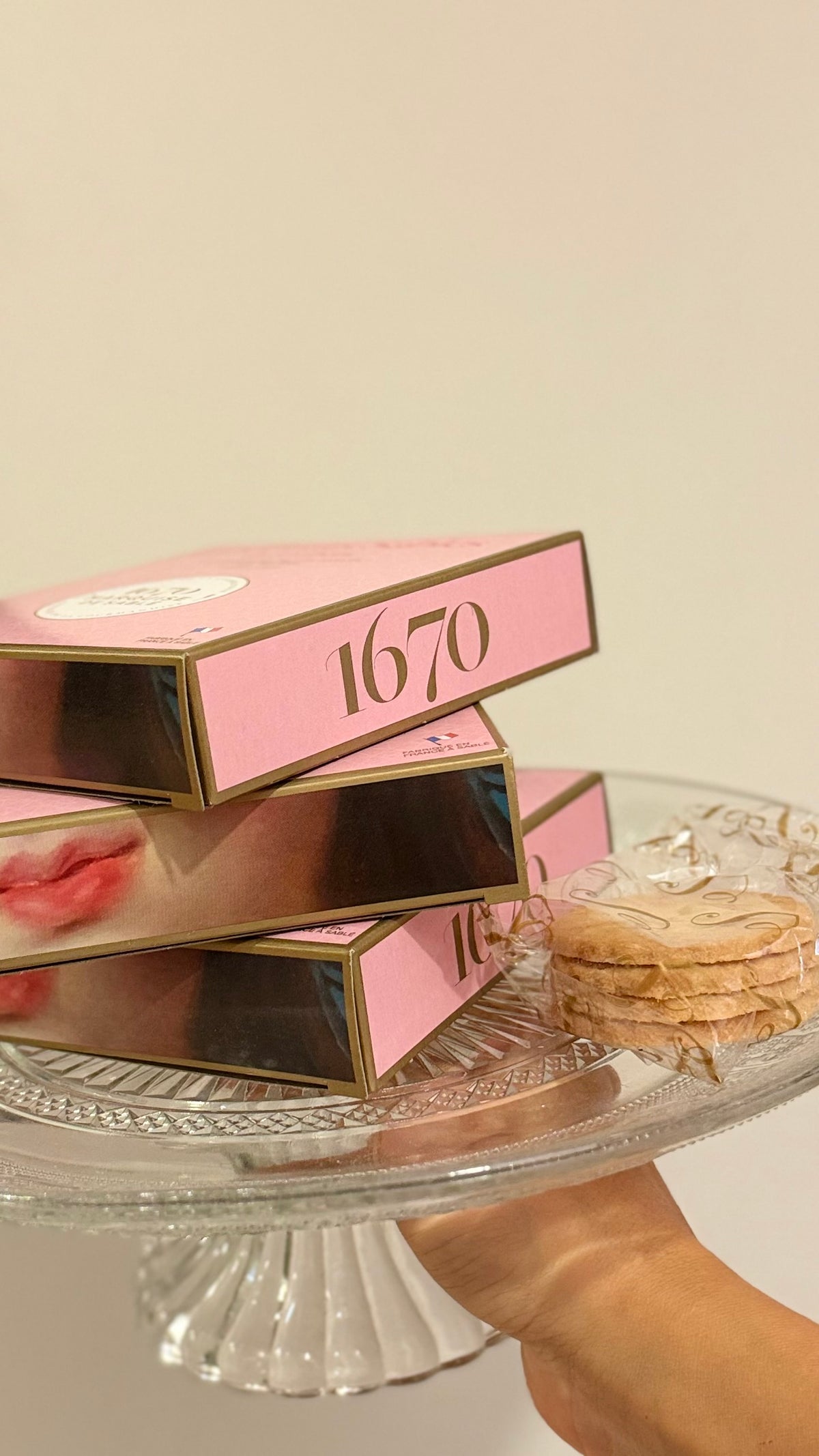 BISCUIT SABLE', Framboise, 100gr