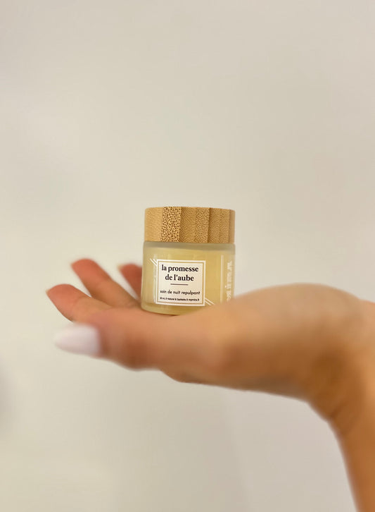 BALSAMO VISO NOTTE RIMPOLPANTE "La promesse de l'aube"