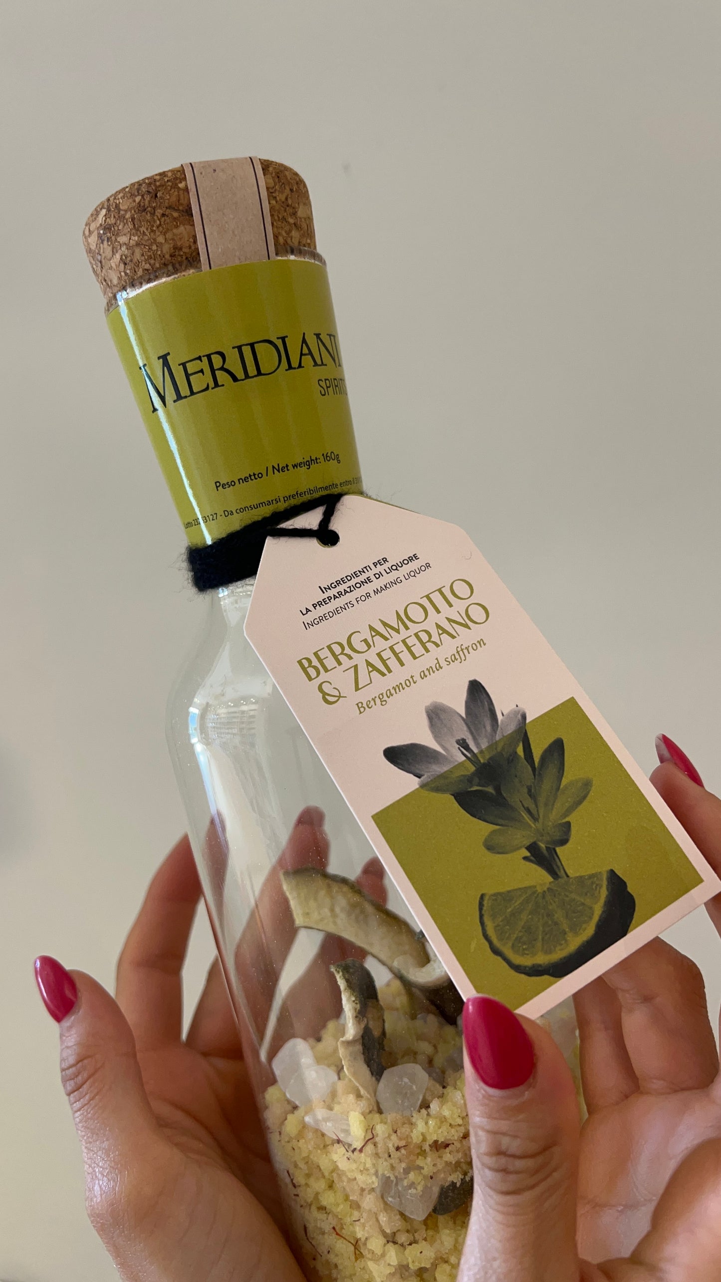 PREPARATO PER LIQUORE BERGAMOTTO & ZAFFERANO