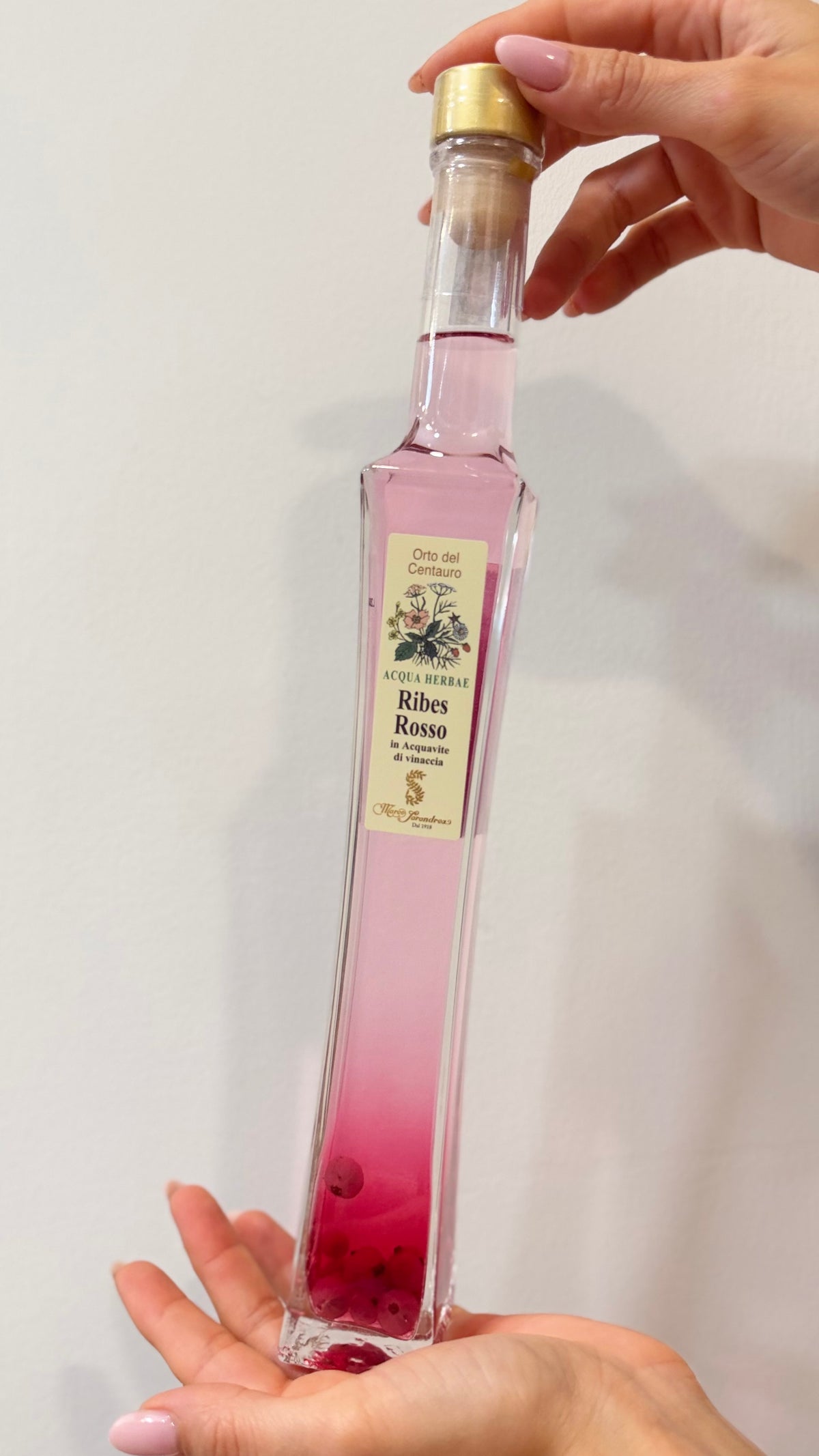 AQUA HERBAE – LIQUORE ALLE ERBE OFFICINALI 20 CL, Ribes rosso