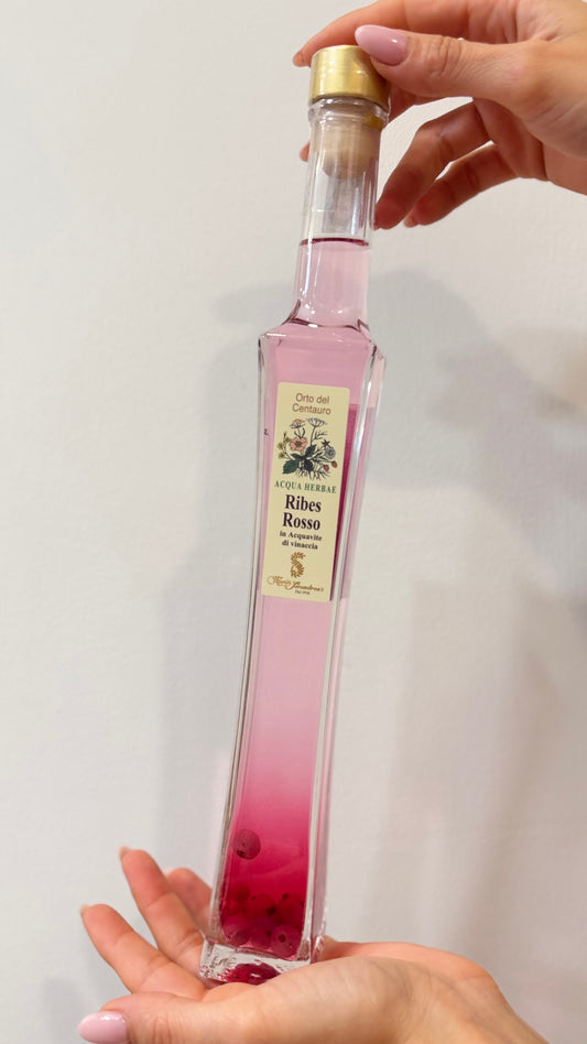 AQUA HERBAE – LIQUORE ALLE ERBE OFFICINALI 20 CL, Ribes rosso