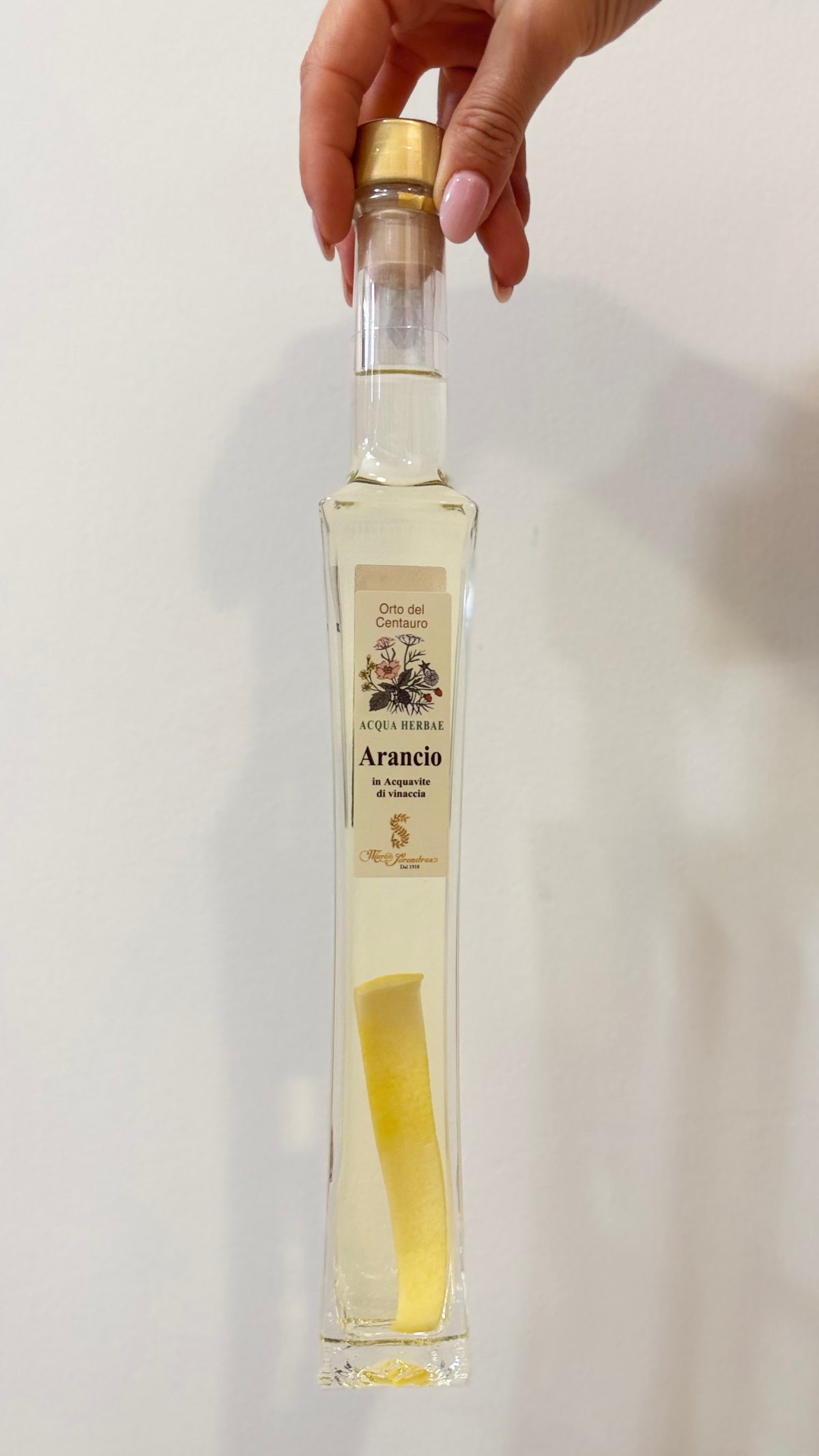 AQUA HERBAE – LIQUORE ALLE ERBE OFFICINALI 20 CL, Arancio