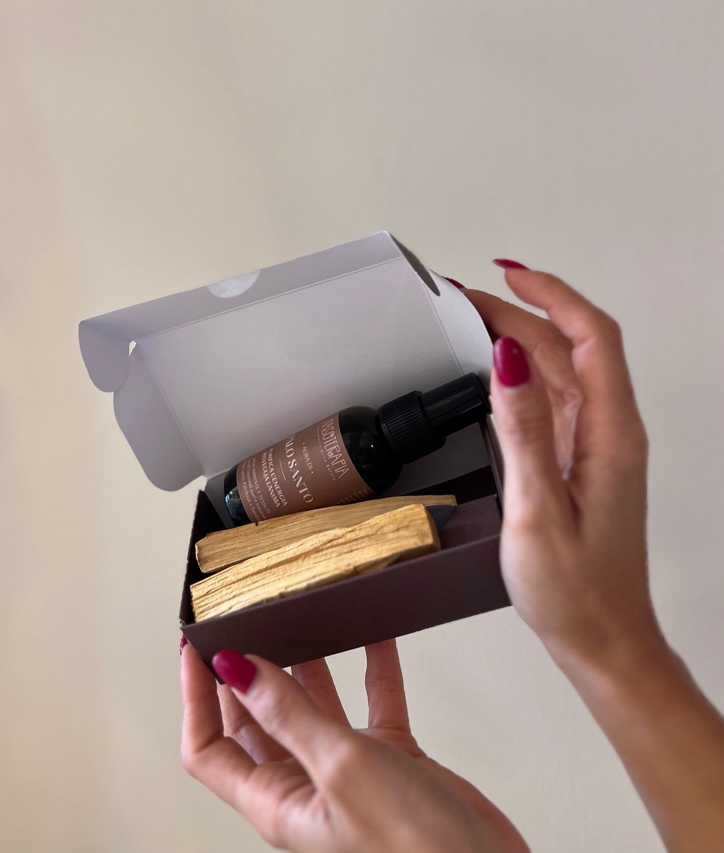 COFANETTO AURA - 2 PALO SANTO & SPRAY PER AMBIENTI