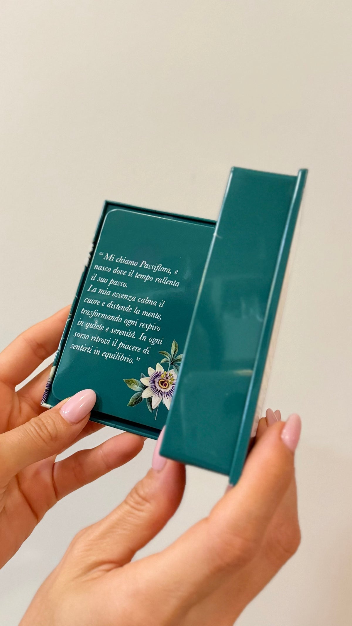 MINI LIBRO RITUALI BOTANICI, Infuso Relax, 5 filtroscrigno