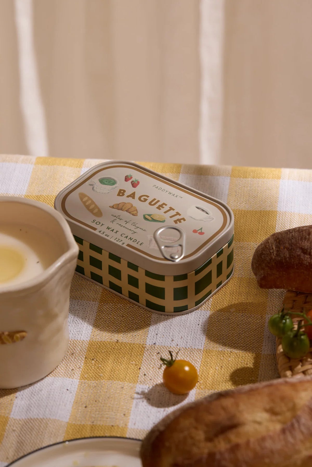 CANDELA BISTROT IN LATTA, French Baguette- Rosemary Thyme